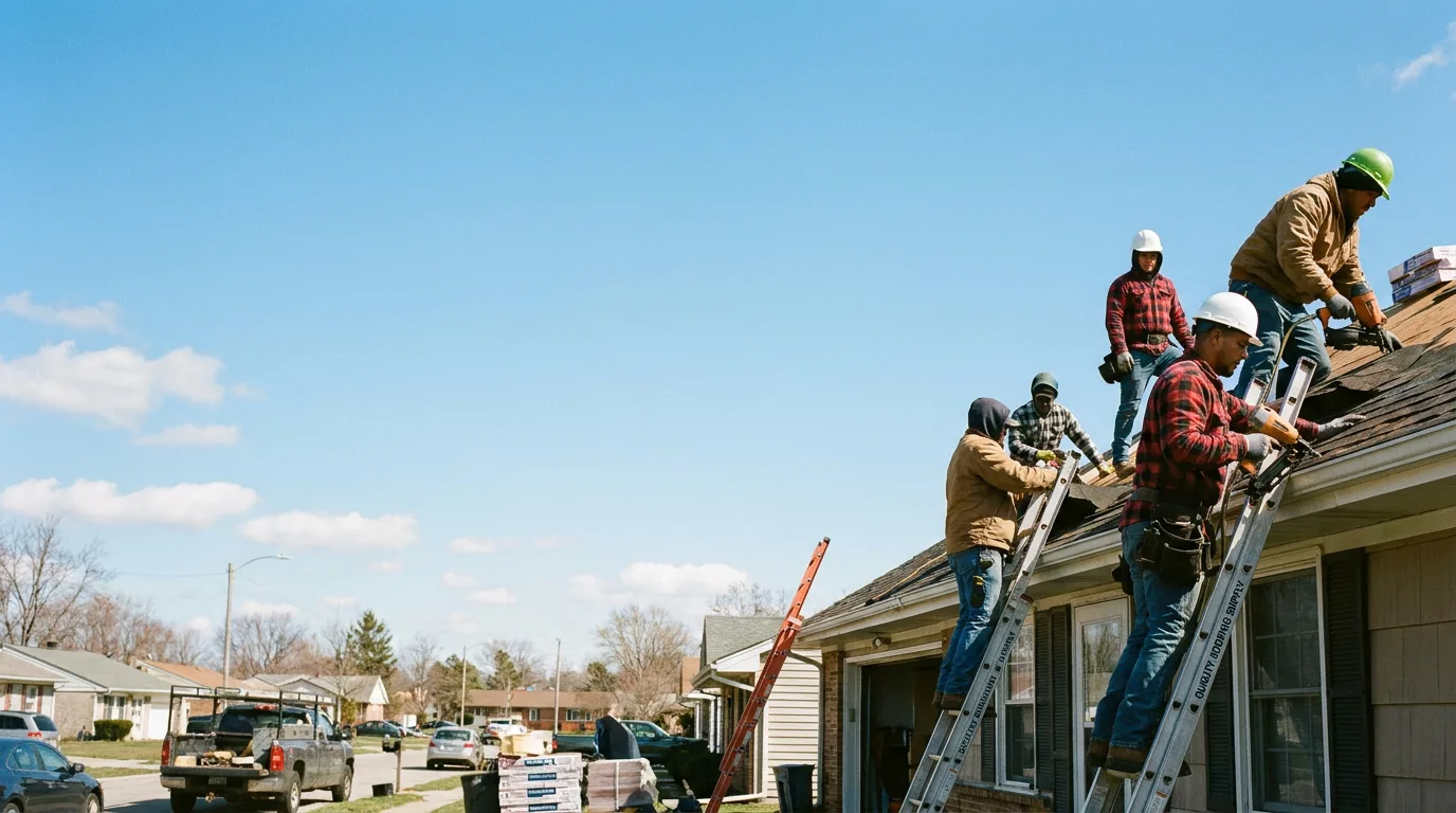 Roofing in Shelburn, IN near me